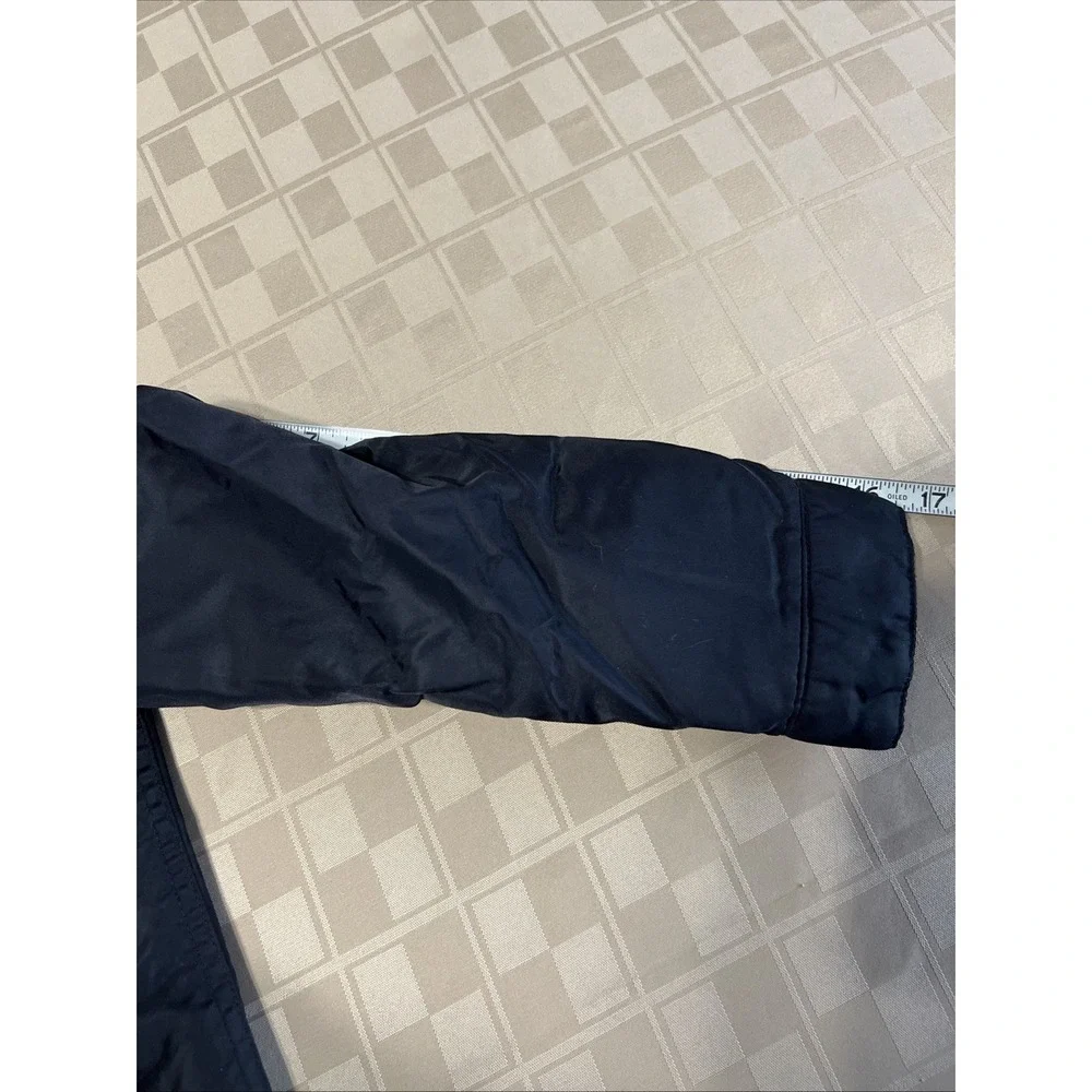 Levis Youth Boys Bomber Jacket Coat Size 7 Black‎ Snap Buttons Lightweight EUC